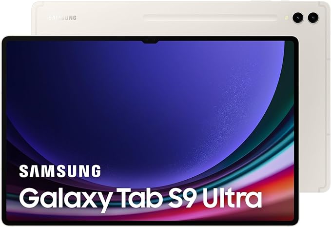 Samsung Galaxy Tab S9 Ultra 5G Tablet 5G/256GB/12GB/SIM 1 + eSIM + MicroSD - Beige